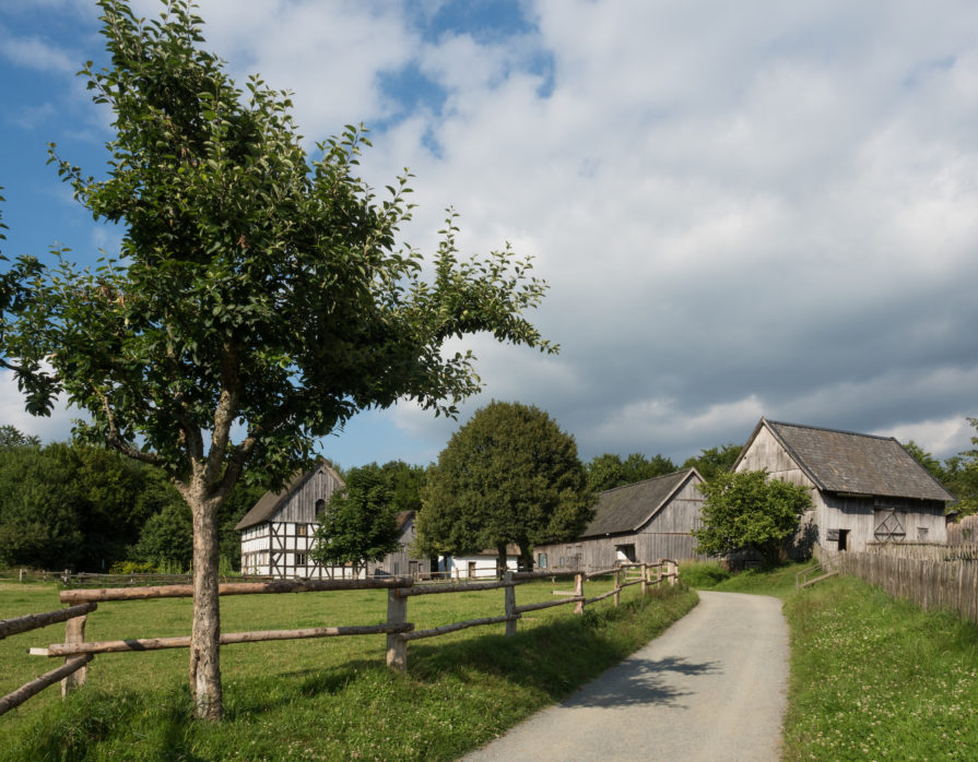 Dorf von damals im LVR-Freilichtmuseum