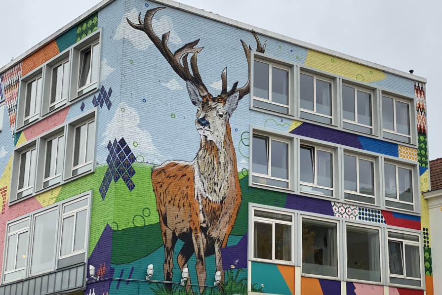 Mural in Nijmegen City